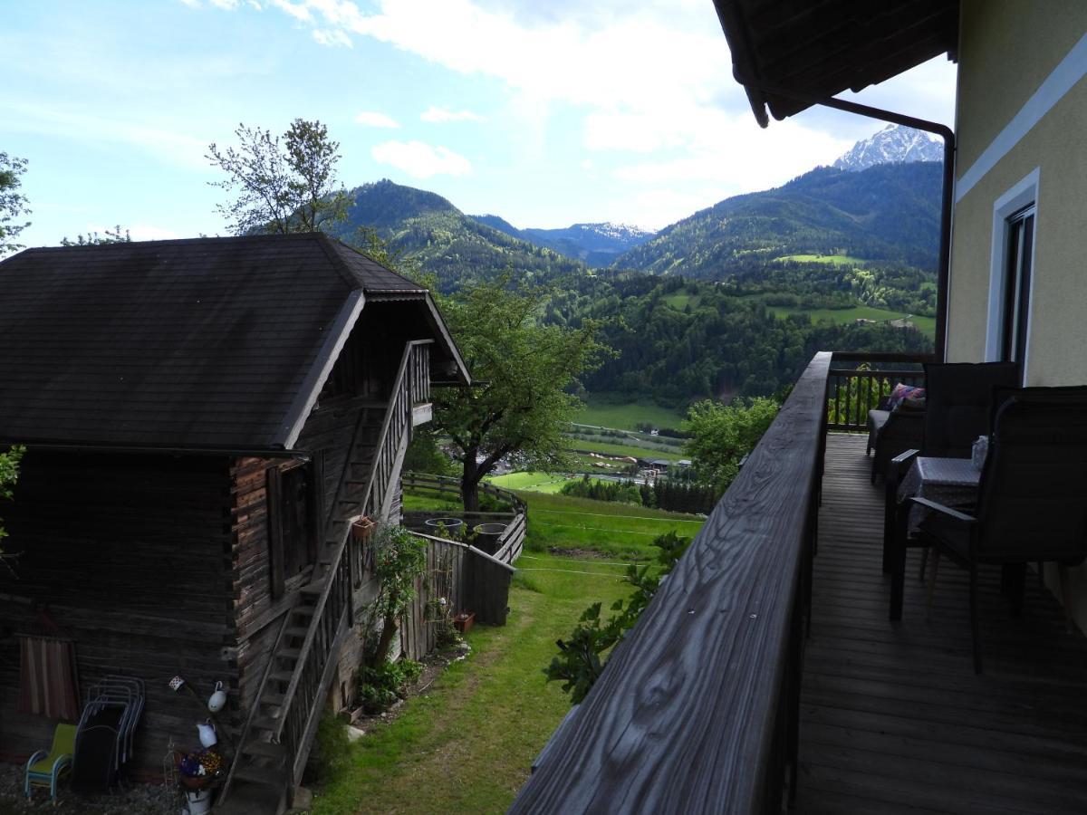 Ferienwohnung Bio-Bauernhof Einberghof Pfarrwerfen Exterior foto