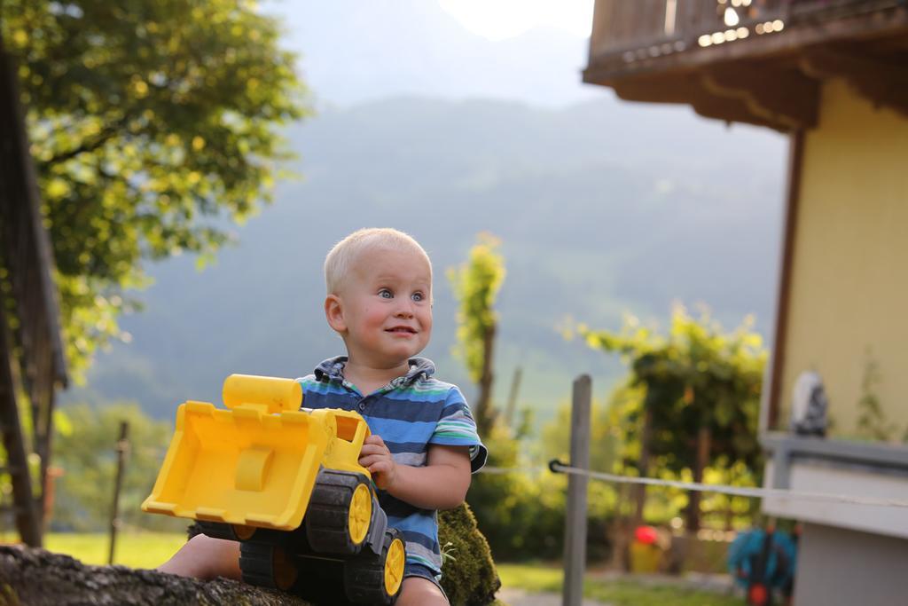 Ferienwohnung Bio-Bauernhof Einberghof Pfarrwerfen Exterior foto